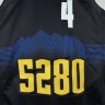 Баскетбольная майка NBA Денвер Наггетс № 4 Рассел Уэстбрук черная 2024 SWINGMAN фото 3 &mdash; NBAform.ru