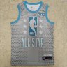 Баскетбольная майка NBA All Star Game 2022 № 30 Стив Карри серая фото 2 &mdash; NBAform.ru
