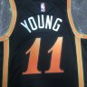 Баскетбольная майка NBA Атланта Хокс №11 Трей Янг черная сезон 2023 SWINGMAN фото 3 &mdash; NBAform.ru