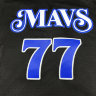 Баскетбольная майка NBA Даллас Маверикс № 77 Лука Дончич черная 2024 SWINGMAN фото 4 &mdash; NBAform.ru
