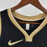 Баскетбольная майка NBA Голден Стэйт Уорриорз № 30 Стеф Карри черная Golden Edition 2024 SWINGMAN фото 4 &mdash; NBAform.ru