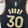 Баскетбольная майка NBA Голден Стэйт Уорриорз № 30 Стеф Карри черная Golden Edition 2024 SWINGMAN фото 3 &mdash; NBAform.ru